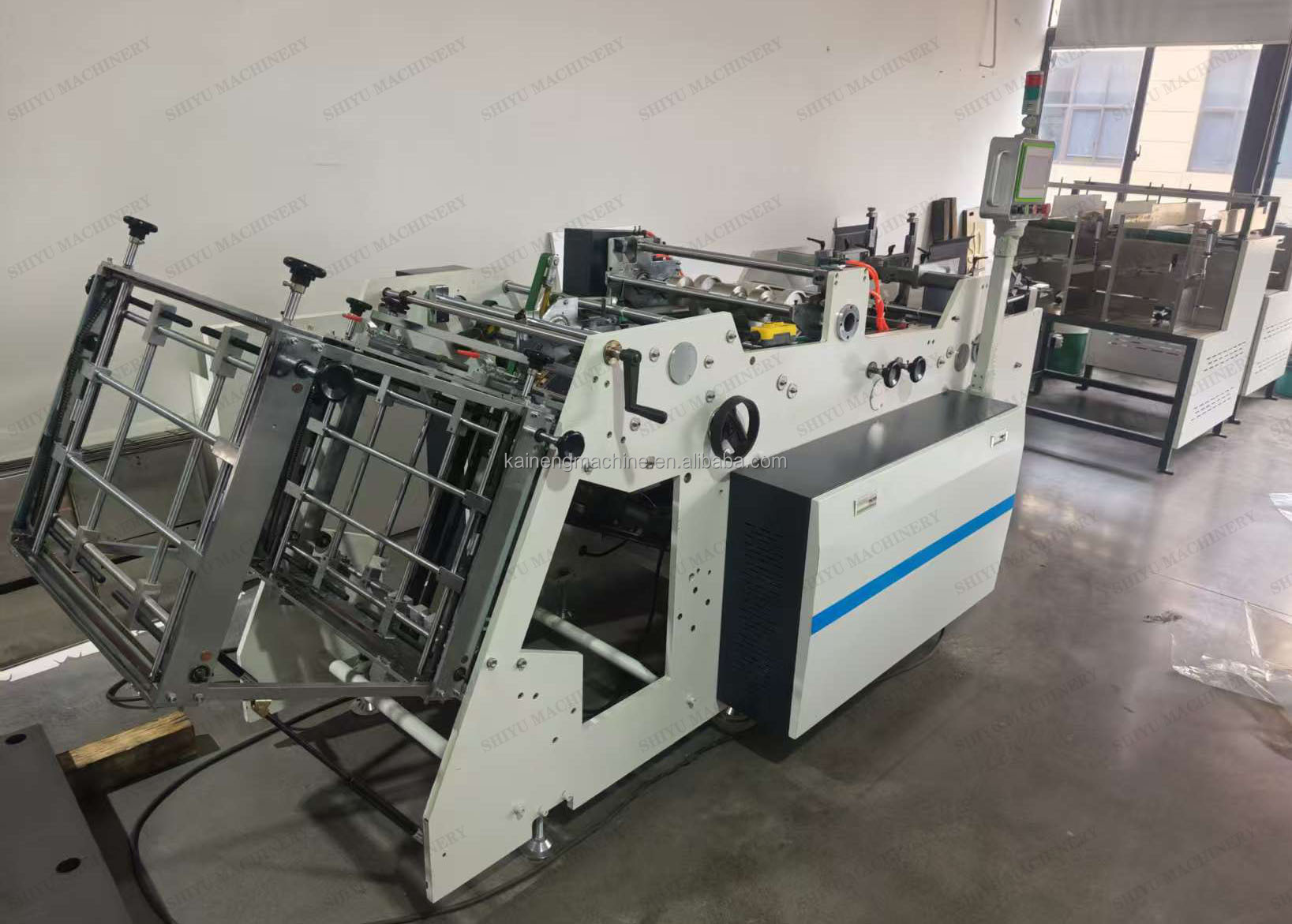 Optimized Automatic Cartoon-Erecting Folding Closing Taping Machine Hot Glue Flap Sealing for Hamburger Box