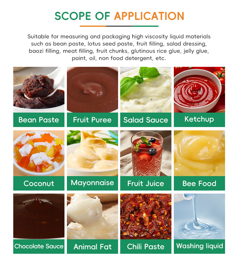 Paste and Sauce Filling Machine