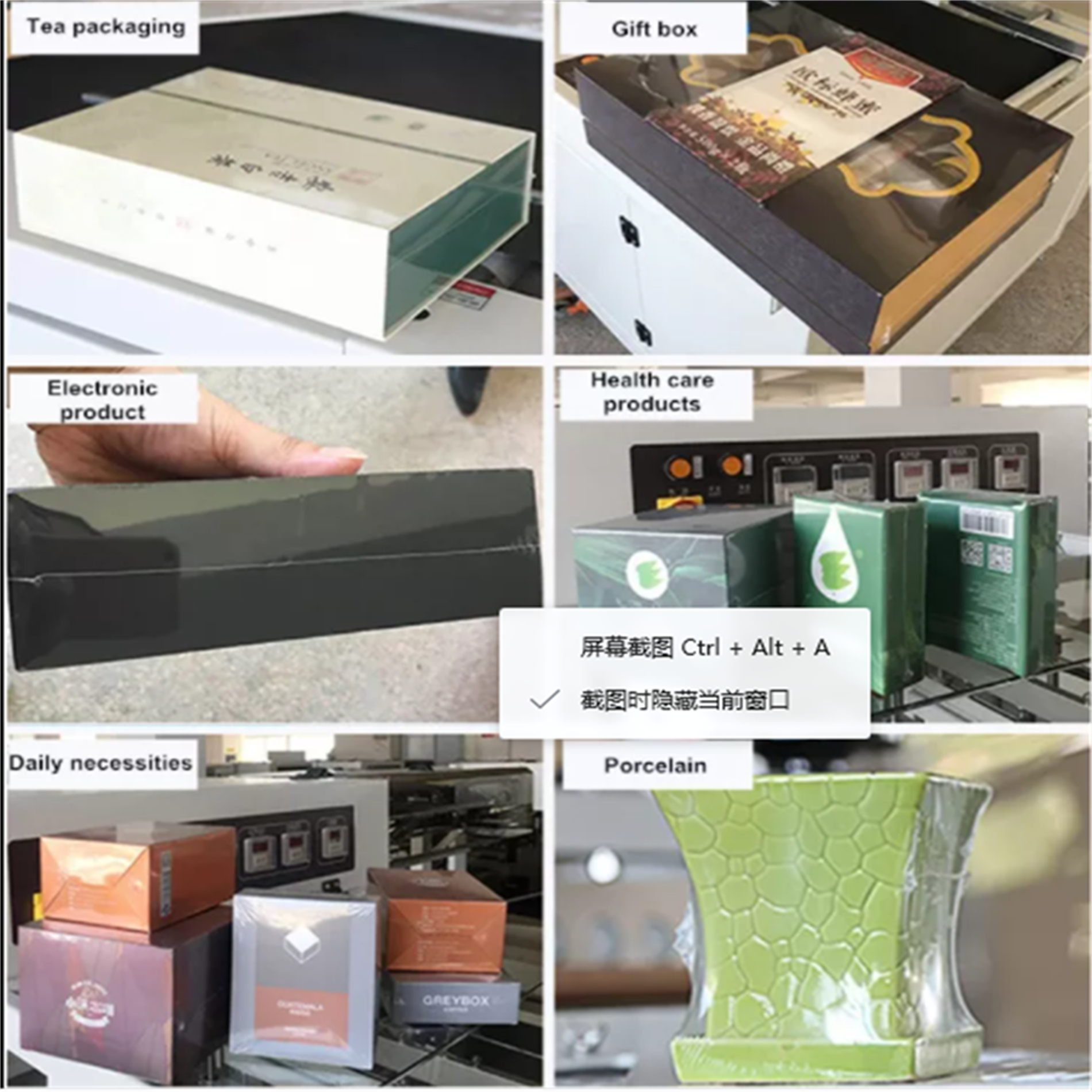 Direct Manufacturer's Automatic Heat Shrink Tunnel Packaging Machine with POF Material Pump for Food Grade Multi-function Use