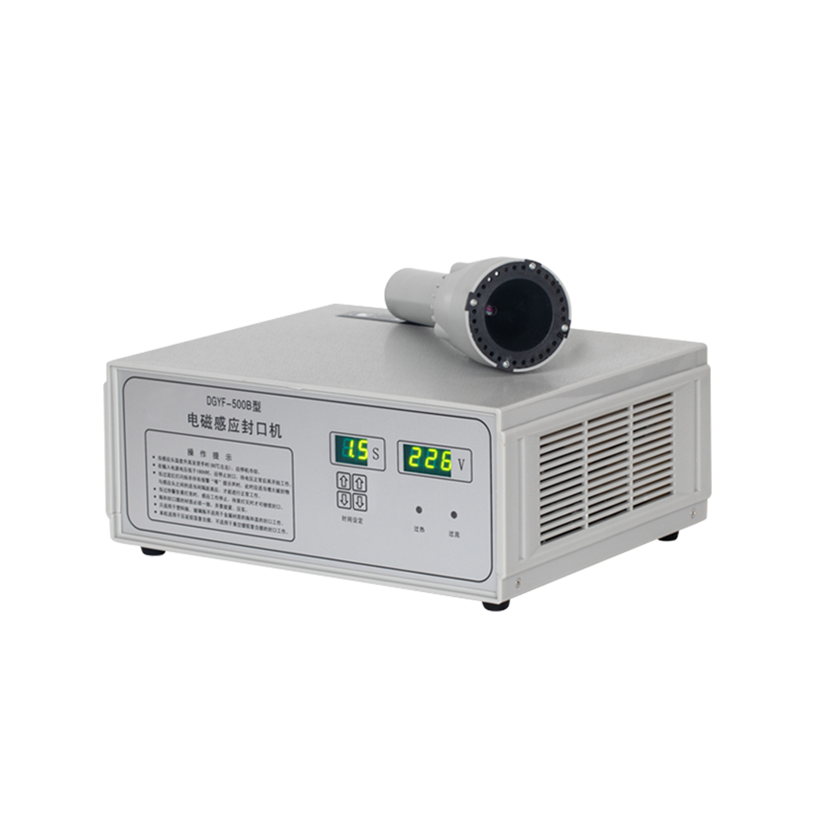 Professional Automatic Induction Sealing Sealer Machine for Sealing Aluminum Foil Twist Top Cap Diameter Width 10~35mm Bottles