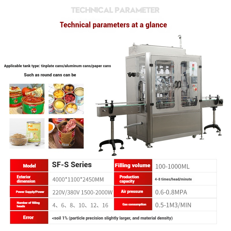 Automatic Filling Machine 8 Nozzles Servo Piston Pump High Precision Plastic Beverage Food Paste Oil Honey Shampoo Jar Gear