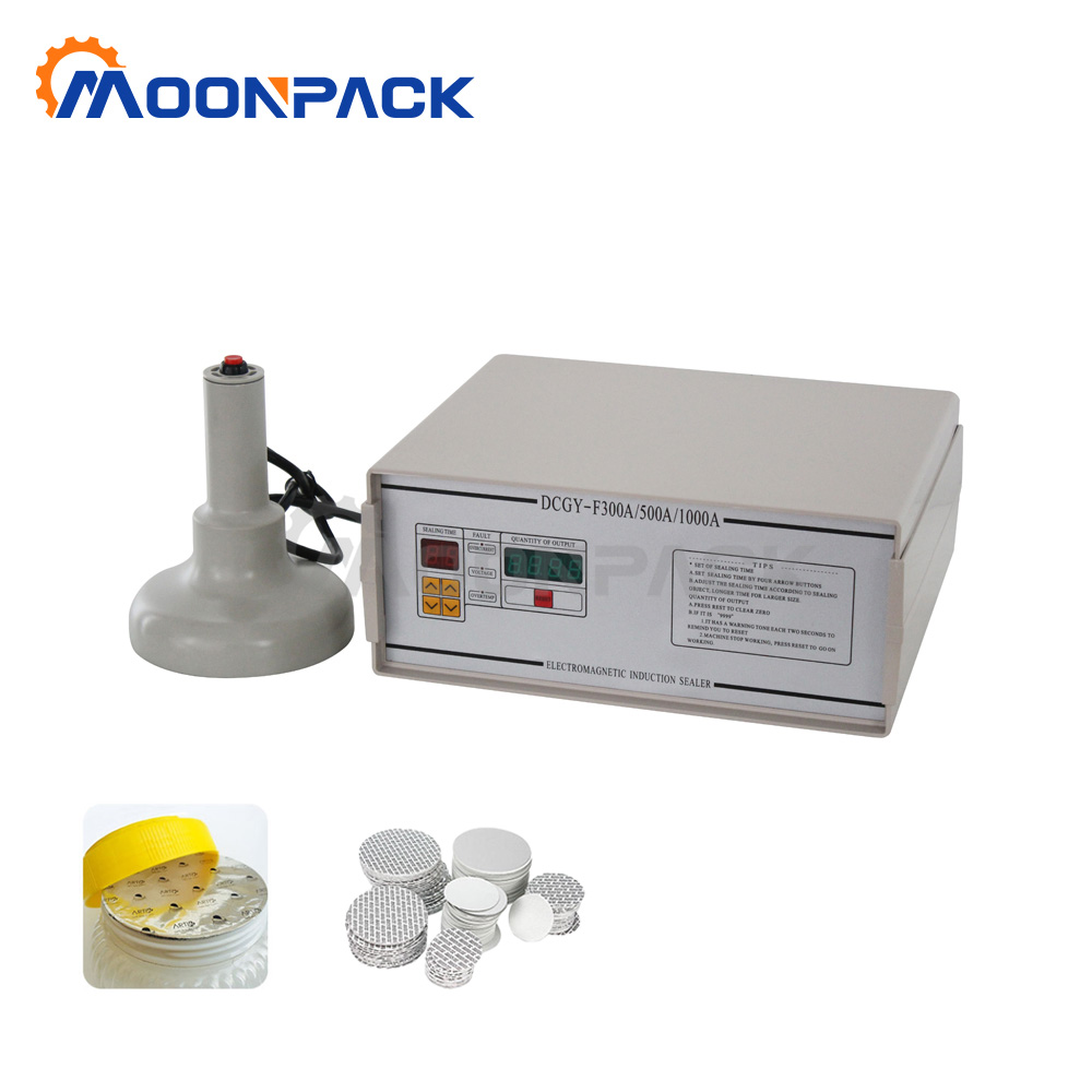 MOONPACK DCGY-1000 Sealing Machine 70-120mm Portable Aluminum Foil Film Handheld Induction Sealing Machine