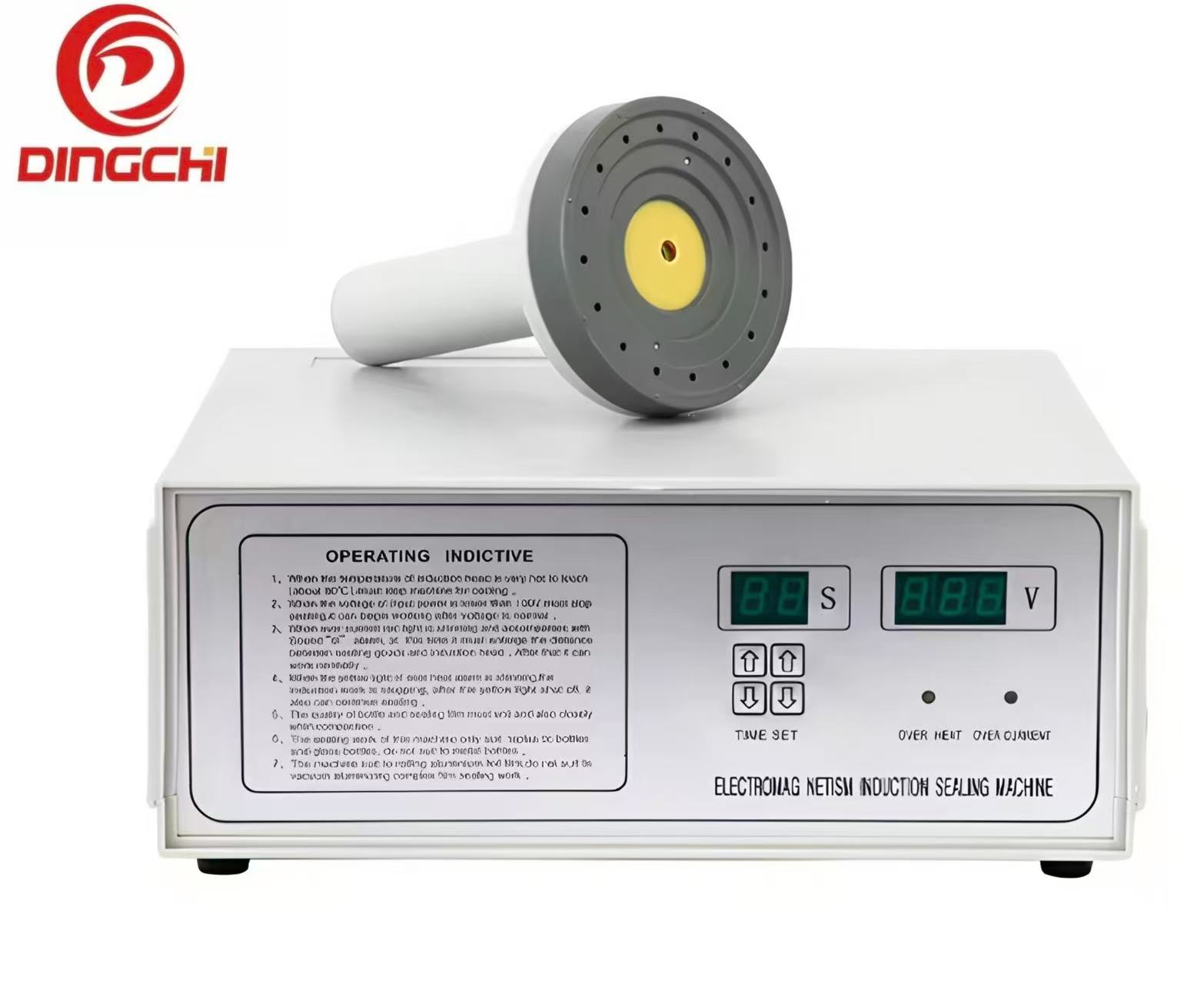 Manual Electromagnetic Induction Sealing Machine for Beverage Bottle Cap and Aluminum Foil Liner Seal for Paper Packaging