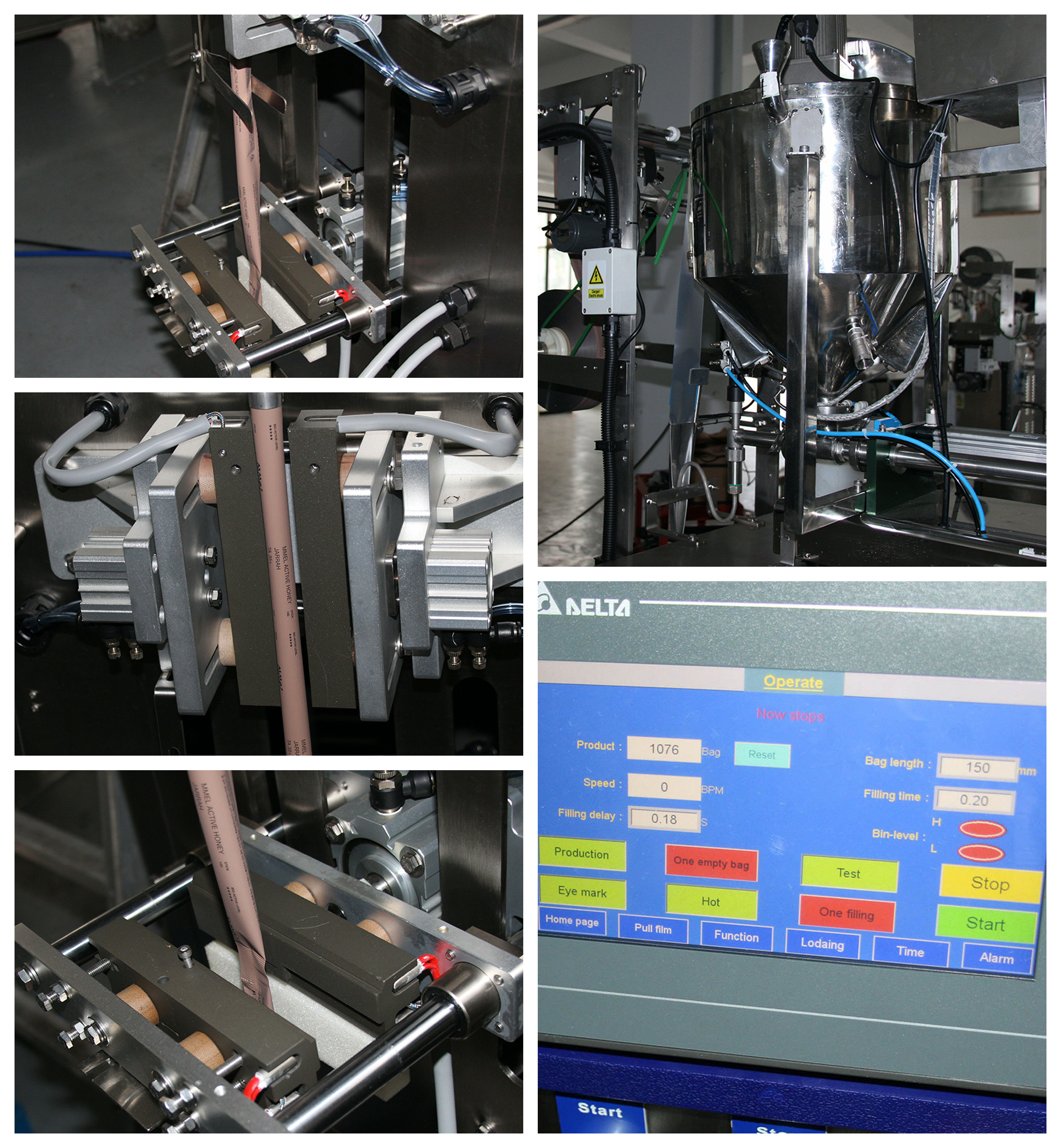 The Best Price Honey Sauce Liquid Sachet Packing Machine Lotion Ketchup Vffs Honey Stick Multi lane Sachet Packing Machine