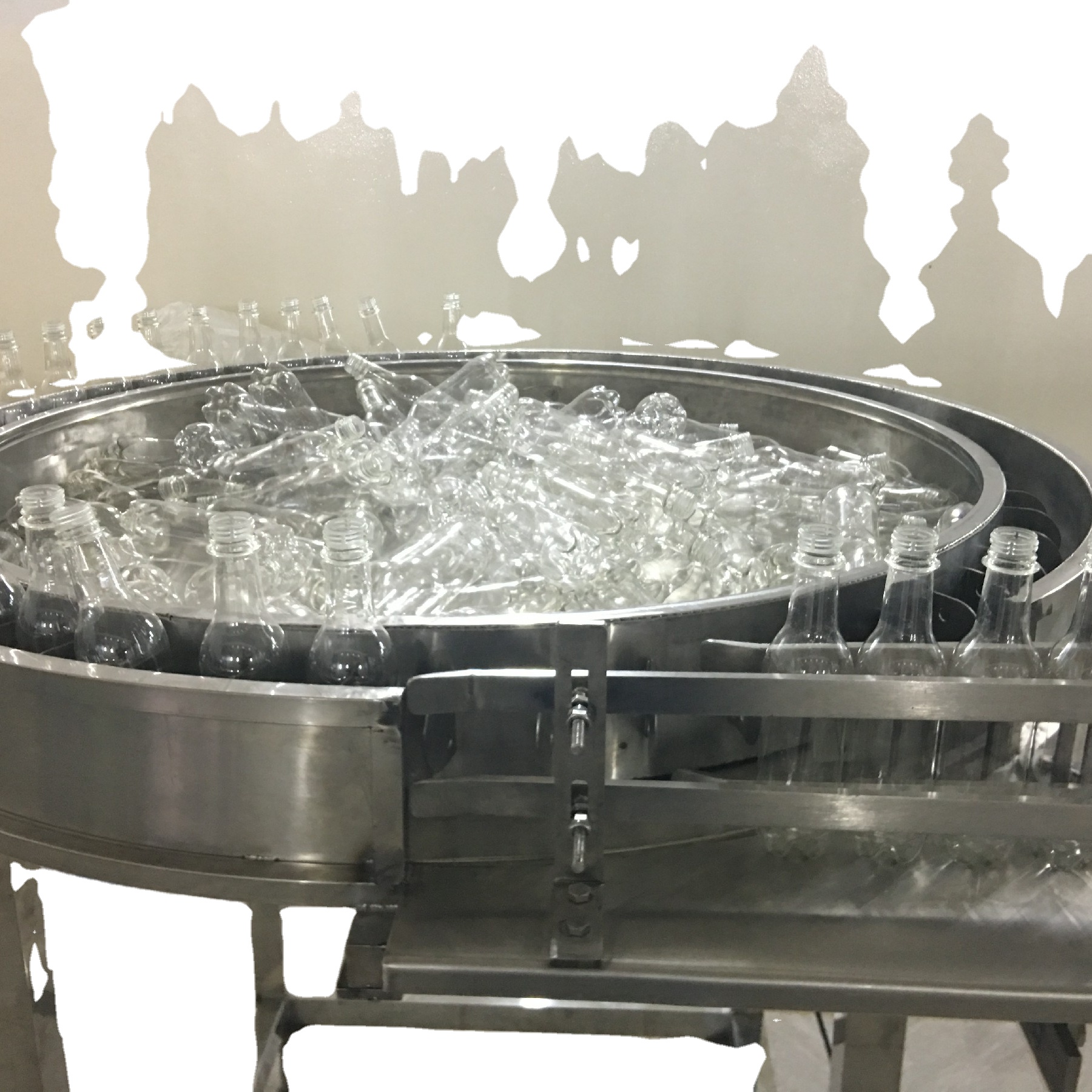 6000bph Semi Automatic Plastic Bottle Unscrambler Machine