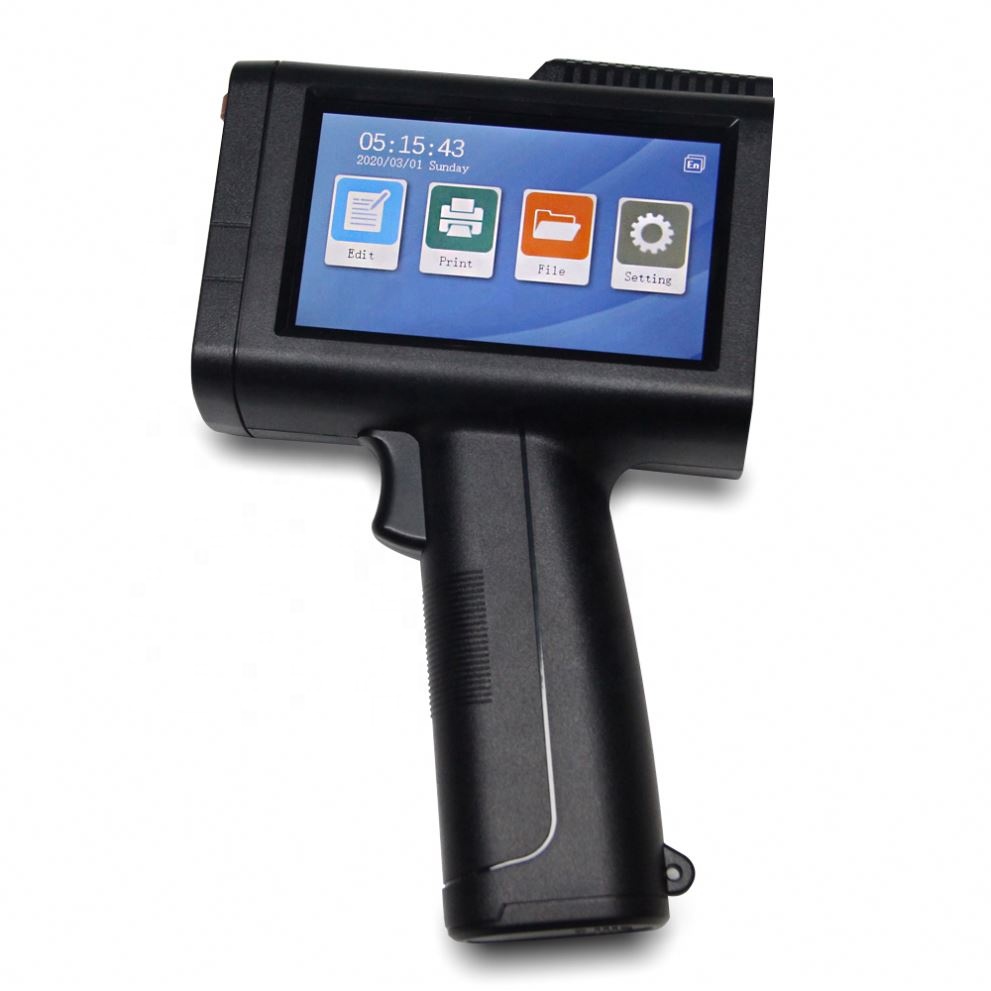 TIJ Printer Production Date Expiration Date Code Printing Machine on Food Plastic Bag Label Code Printer Inkjet Printers