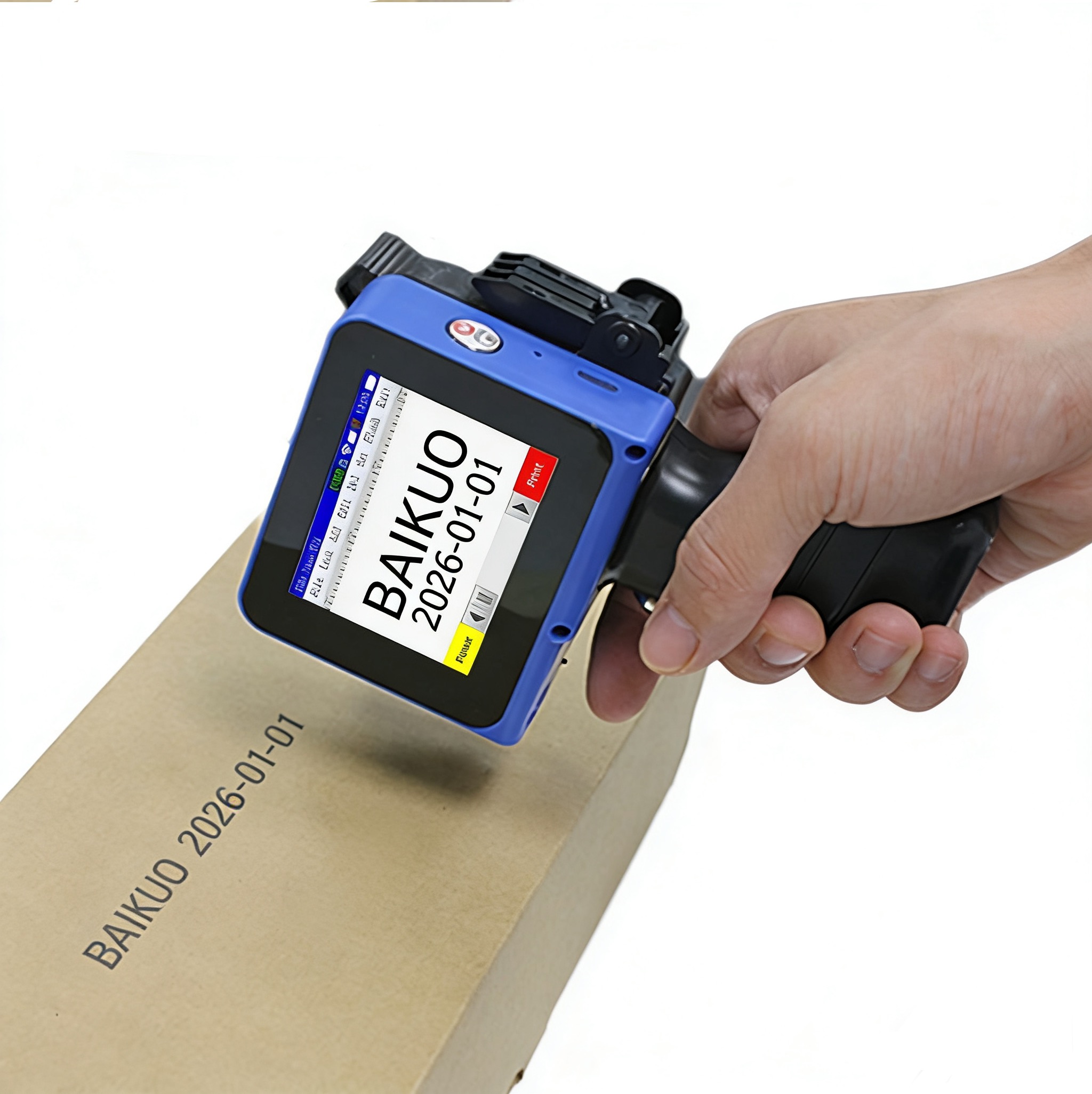 Mini Thermal 12.7mm Handheld Inkjet Printer Expiry Date Batch Number Logo Coding Machine for Box Carton Plastic Bag Printing