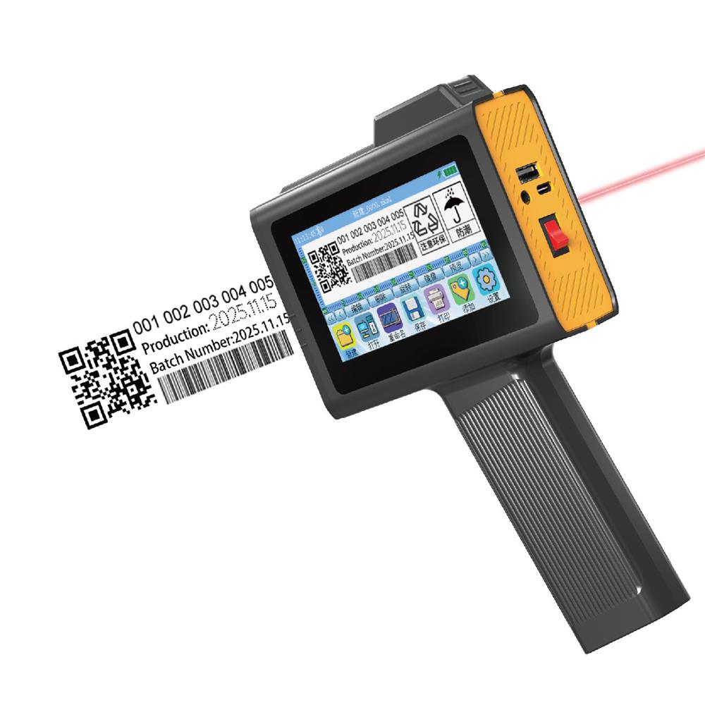 2026 New INCODE Semi-Automatic Handheld TIJ Inkjet Printer Portable Date Coding Machine for Bottles Boxes Cables Metal Plastic
