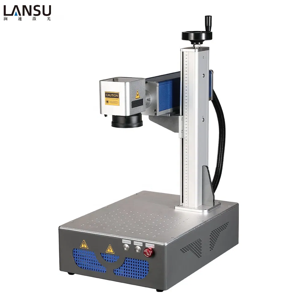 20W Metal Silver Gold Jewellery Fibre Optic Engraving Laser Mini Marking Machine