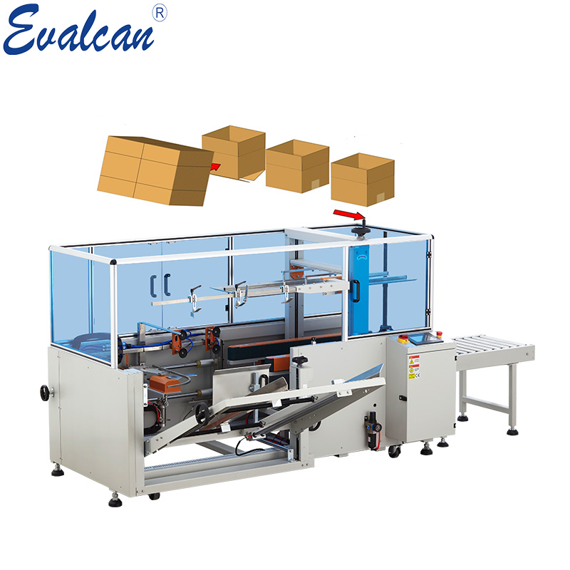 Case Unpacking Machine Automatic Carton Auto Box Erecting Machine