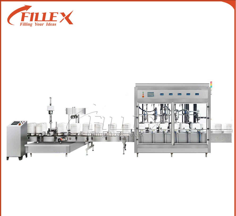 Automatic High-Speed Linear Piston Filling Machine for PET Bottles for Cooking Edible Oil or Other Viscous Liquids