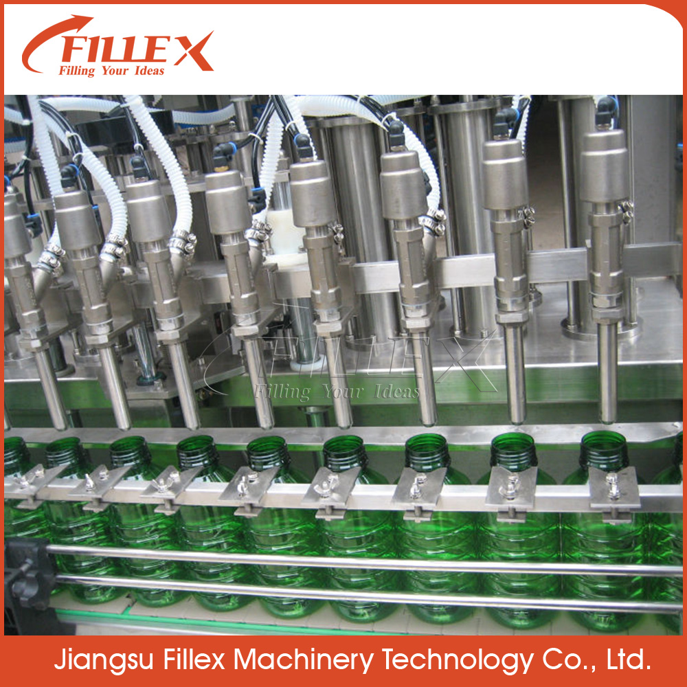Automatic High-Speed Linear Piston Filling Machine for PET Bottles for Cooking Edible Oil or Other Viscous Liquids