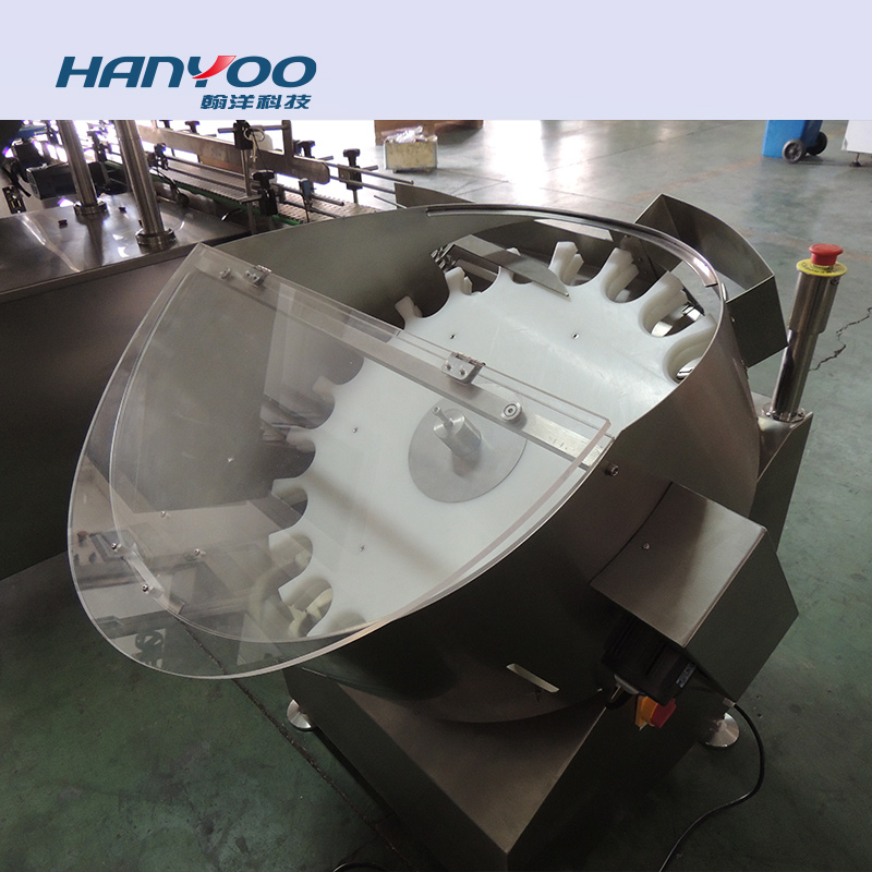 Hanyoo Automatic High-Accuracy Round Rotating Plastic Glass Bottle &amp; Can Sorting Unscrambling Machine for Food Industry (LP-100)