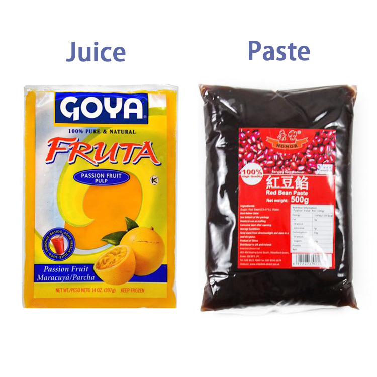 Boju Automatic Vertical Form Fill Seal Date Sauce Filling Packaging Liquid Pouch Date Paste Packing Machine