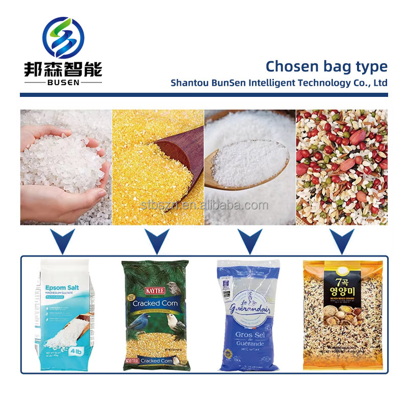 Shrimp Crackers Automatic Vertical Form Fill Seal Packing Machine Collar Type Back Side Sealing Prawn Crackers Weigher Packing