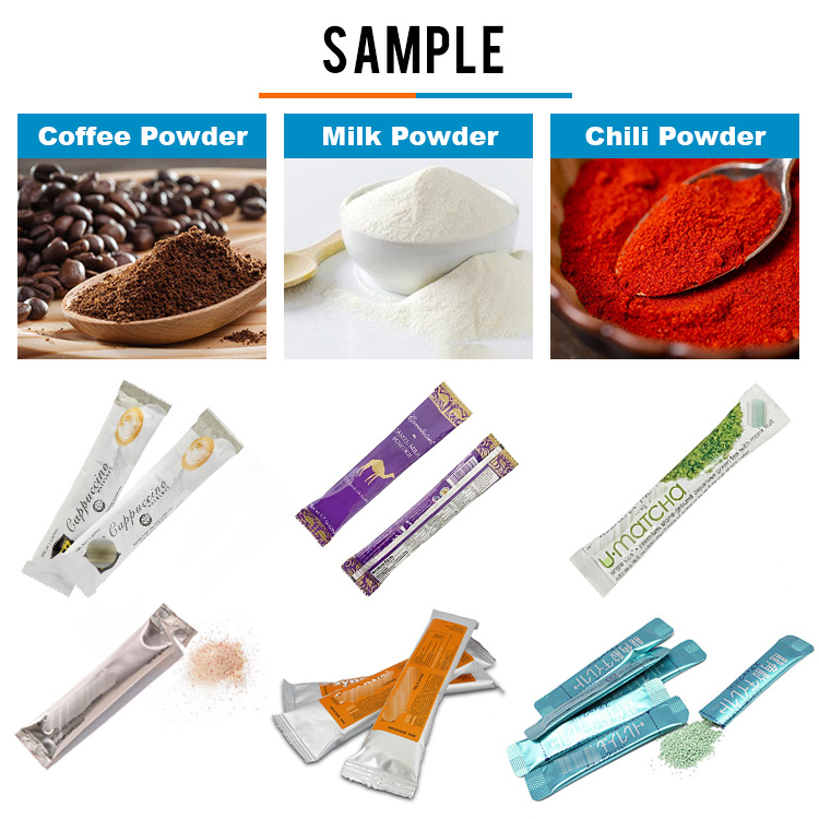 Fully Automatic Multi lane Sachet Instant Coffee Powder Packing Packaging Machine