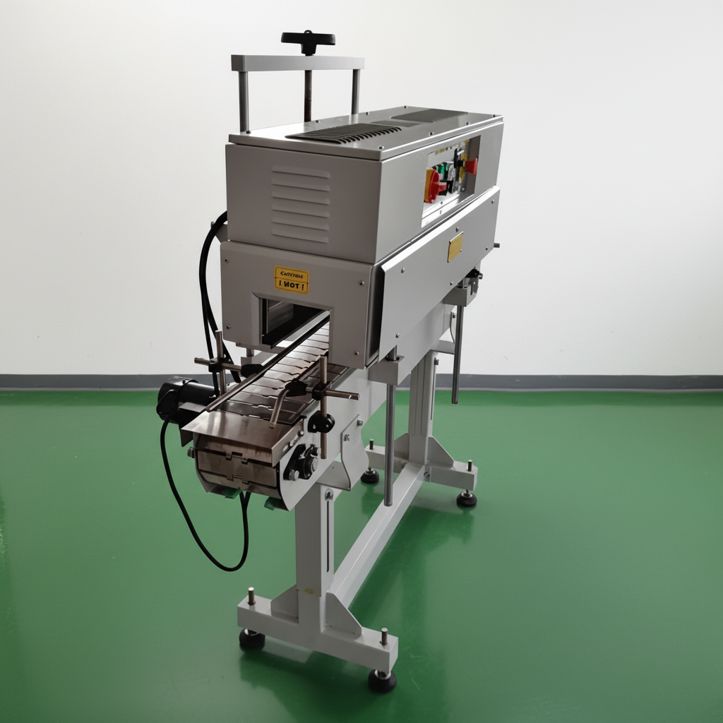 Automatic Electric Tamper Evident Bottle Neck Sleeve Label Heat Shrink Tunnel Wrapping Machine