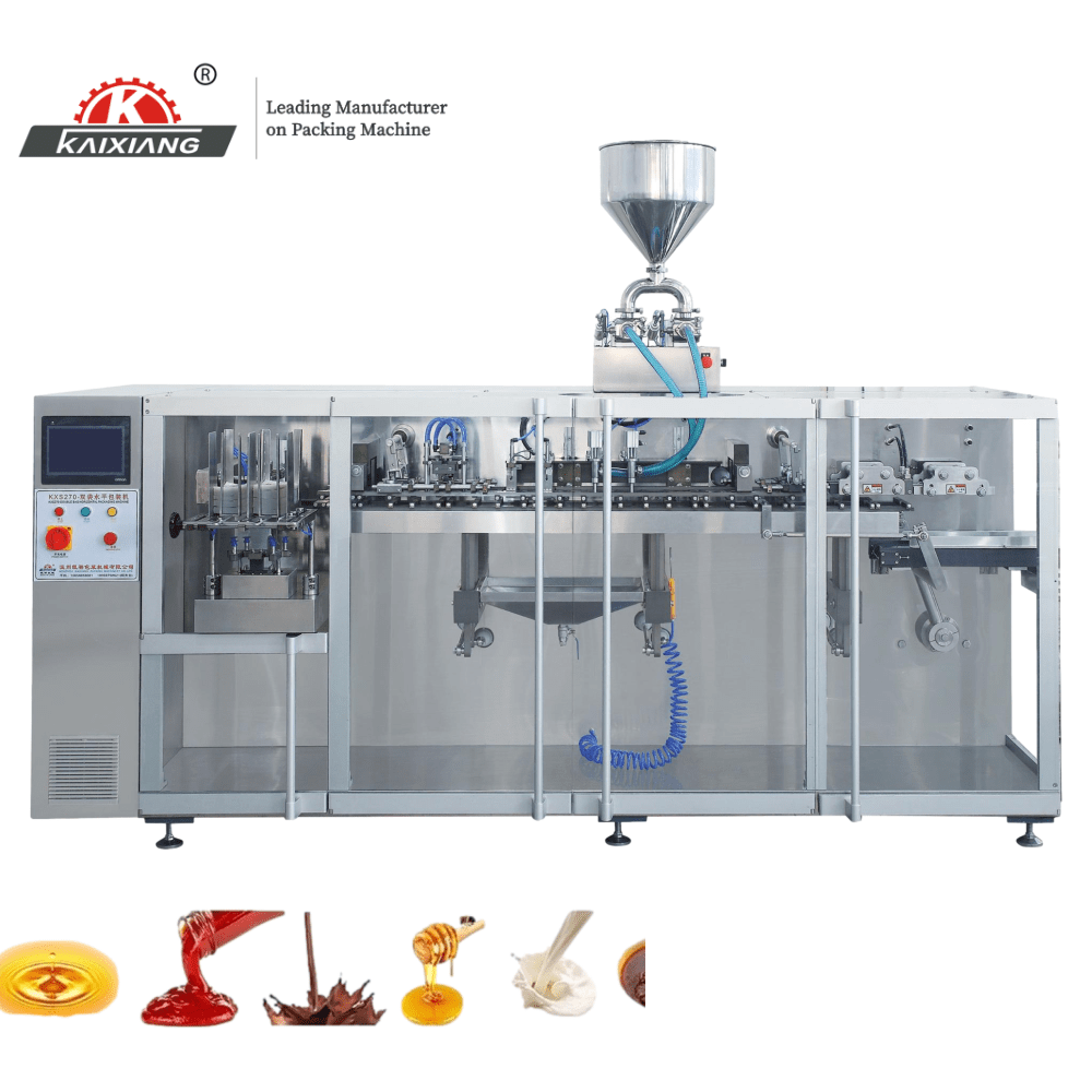 Automatic Multi-Lane Sachet Pouch Sauce Ketchup Packing Machine Filling Machine Liquid 10-100g Packaging