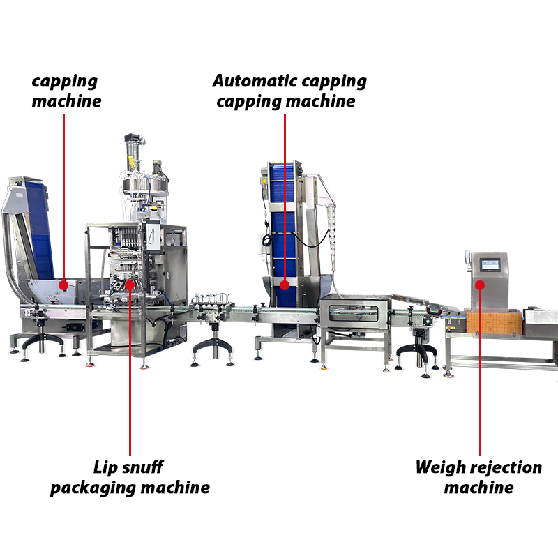 Automatic High Productivity High Speed Multi-lane 0.5g 1g Non-woven Fabric Film Sachet Filling Tobacco Pouch Snus Making Machine