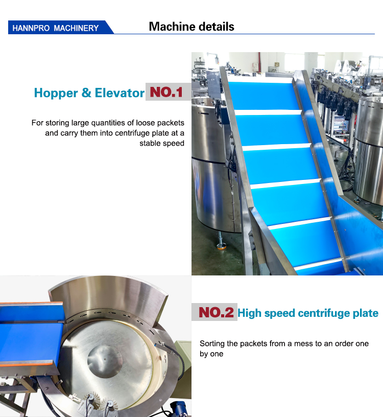 Full Automatic Multi Lane Powder Stick Sachet Packaging Machine Sugar Honey Coffee Powder Packing Cartoning Machine Line