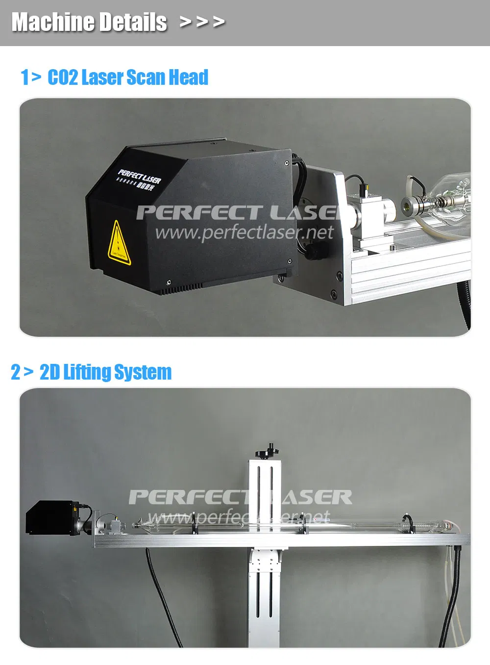 CO2 Automatic Textile Laser Marking Machine Details