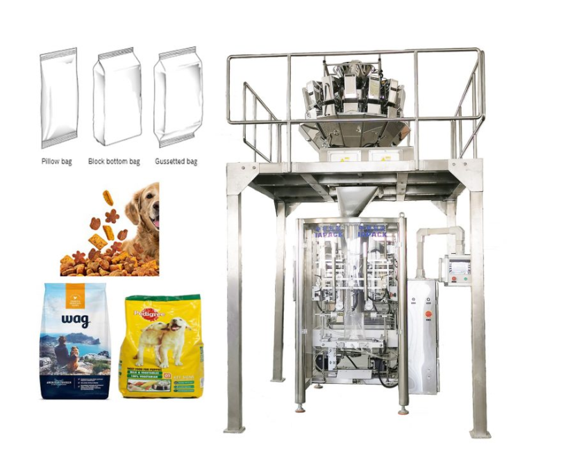 High-Speed 1kg Sugar Vertical Form-Fill-Seal Machine 316L Stainless Steel