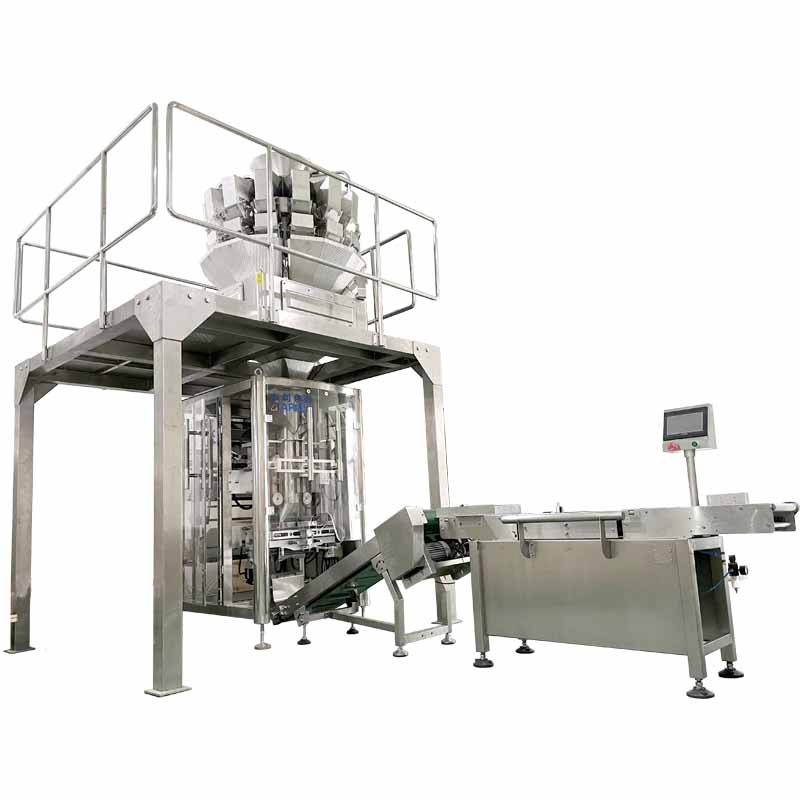 High-Speed 1kg Sugar Vertical Form-Fill-Seal Machine 316L Stainless Steel