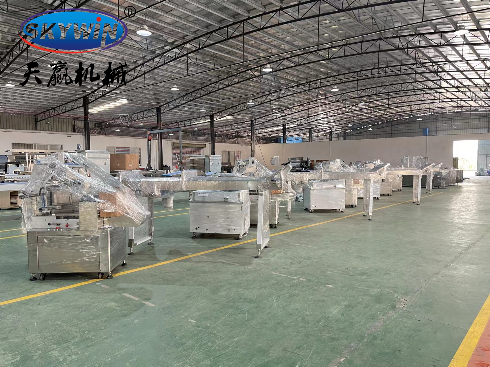 Fully Automatic Horizontal Wrapping Flow Pack Packing Machine Biscuit Cookie Chocolate Packaging Machine