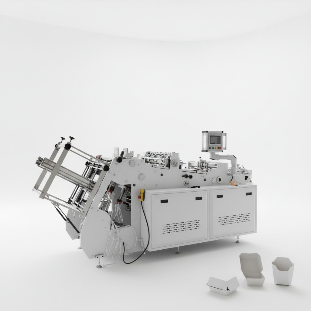 New Automatic High Capacity Paper Carton Erecting Forming Machine