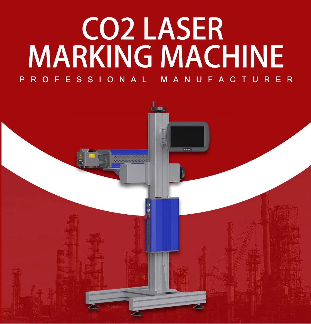 High Speed Stock Ready Industrial Carbon Dioxide CO2 Laser Marking Machine