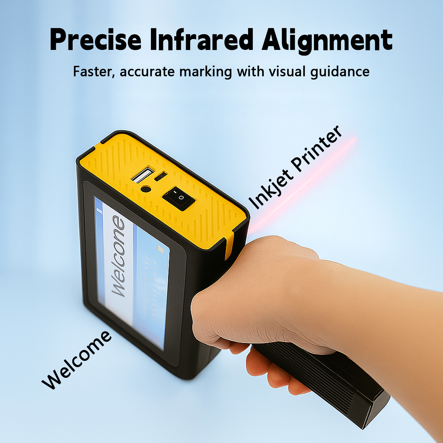 TIJ Handheld Inkjet Printer Features