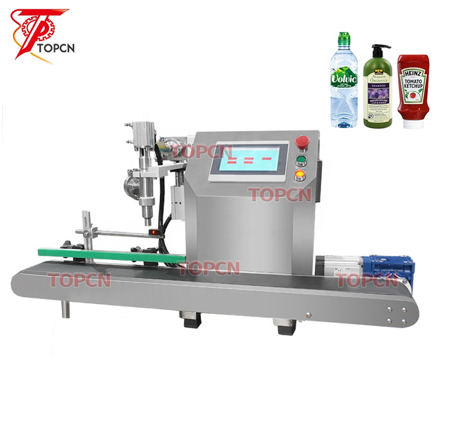 Tabletop Honey Sauce Paste Detergent Shampoo Cream Lotion Servo Motor Gear Pump Filling Machine 100 to 5000ml Small Business