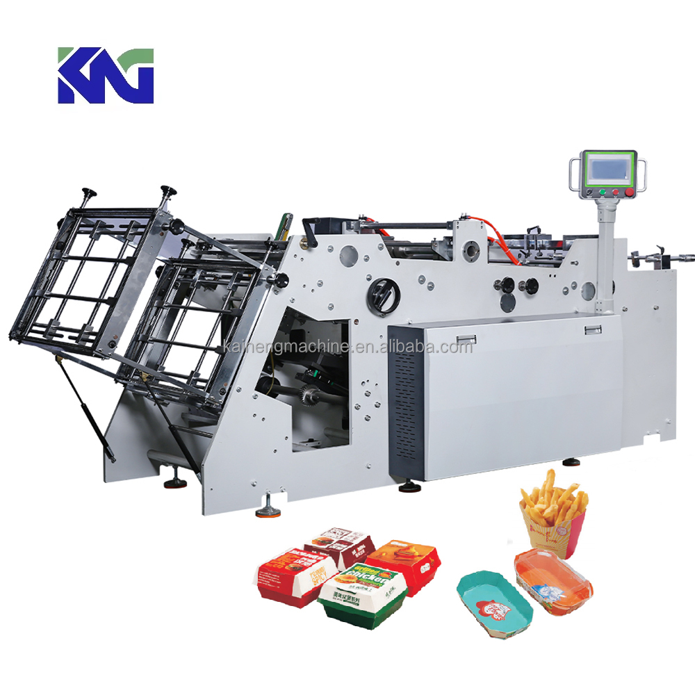 Automatic Electric Motor-Driven Cartoon Box Erecting Folding Closing and Taping Machine for Food &amp; Beverage Packaging