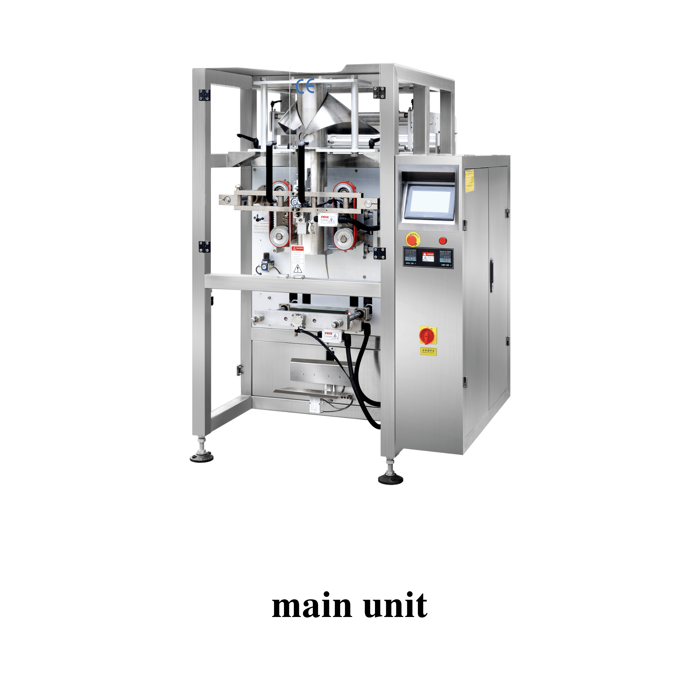 Automatic 50g 100g 200g 500g 1kg 3kg Cookie/Biscuit/Cracker Bag Multi-function Vertical Form-Fill-Seal Packing Machine