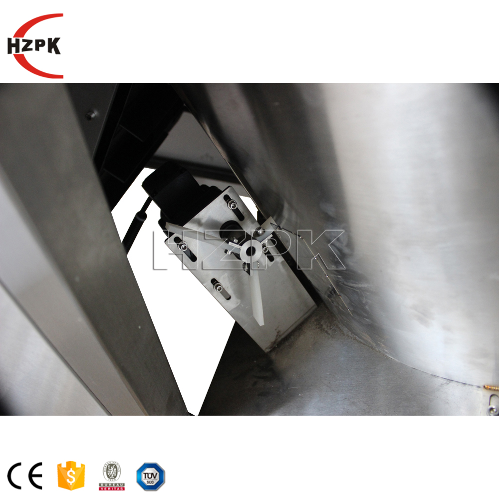 HZPK Automatic High Speed Rotary Plastic Pet Round Bottle Unscrambler Machine Bottling Turntable Bottle Feeder