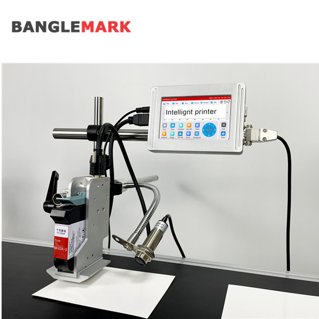 12.7mm New Model Inkjet Date Batch Coding Machine Printer With Low Price