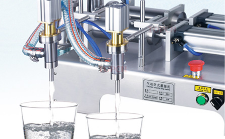 Anti-drip filling nozzle detail