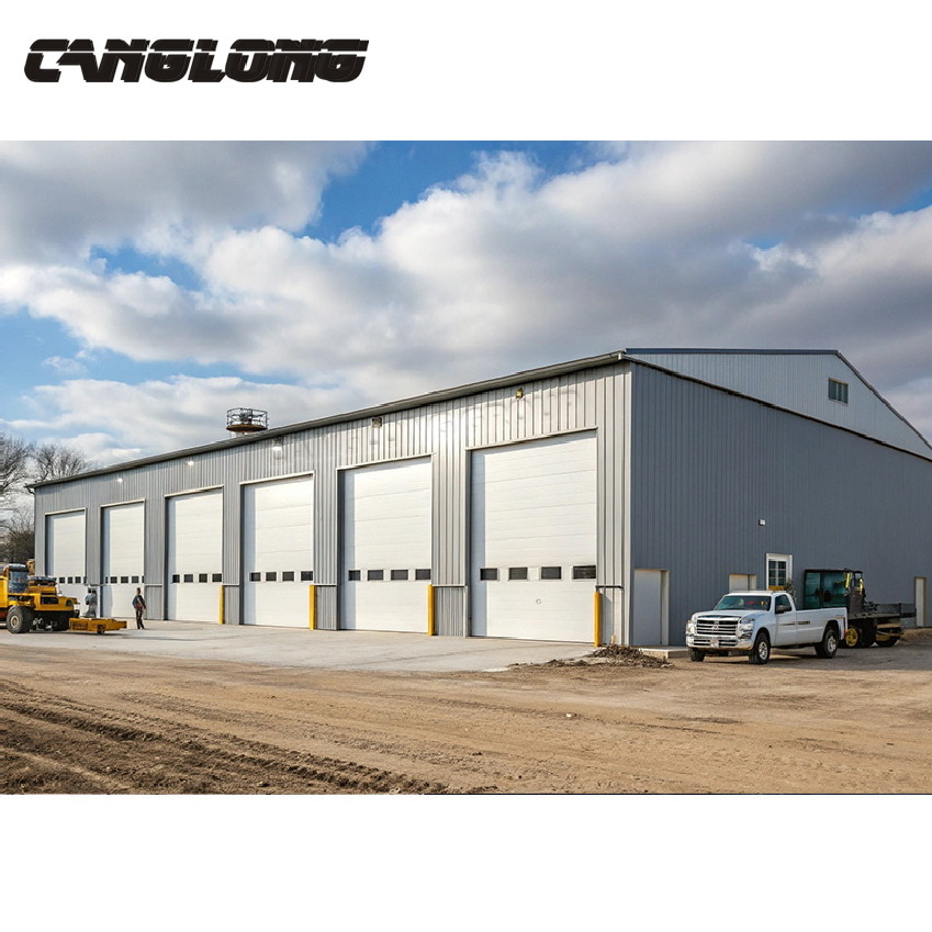 Customizable Steel Structure Factory with Smart Features for Automated Production Lines