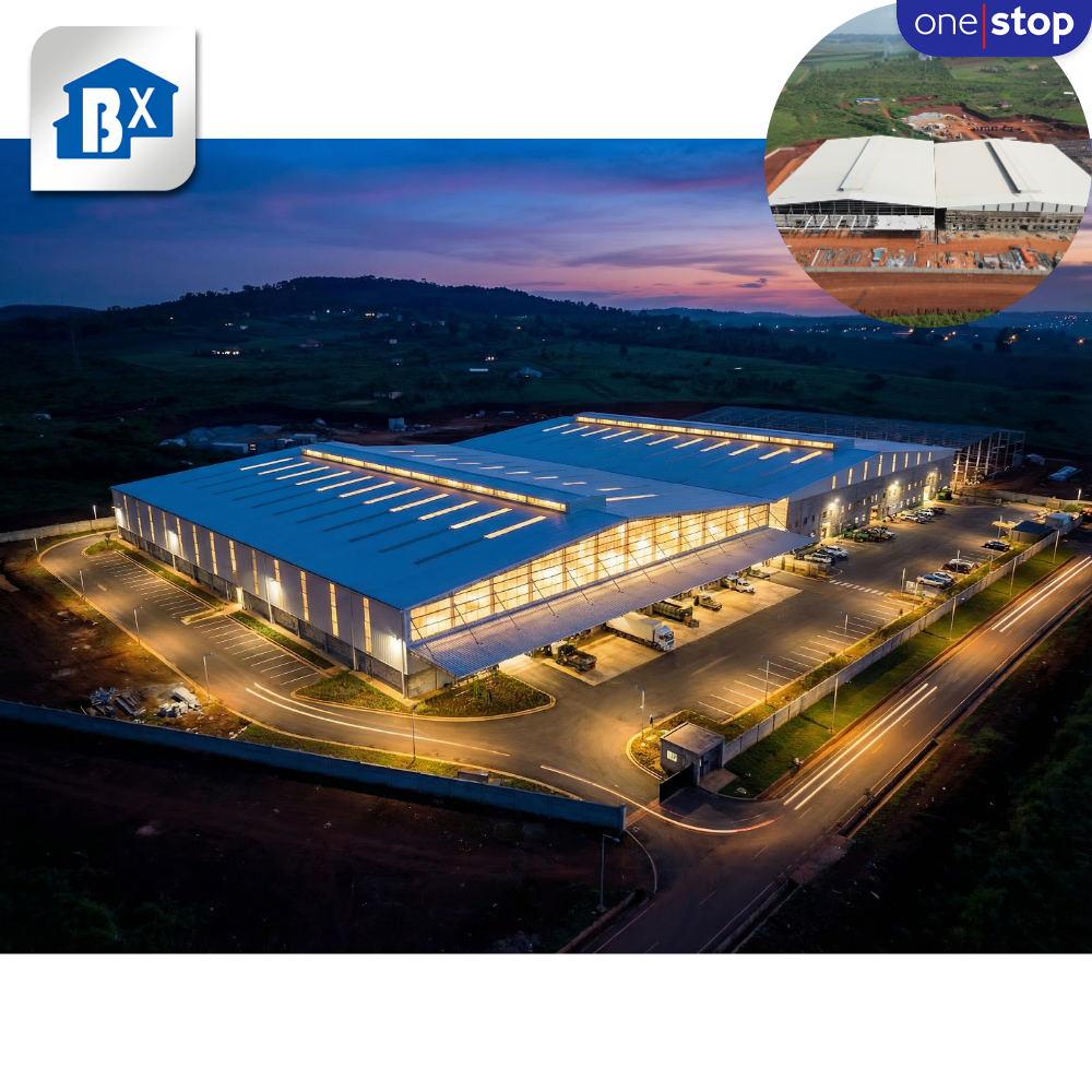 Large Span Prefabricated Steel Structure Warehouse Building for Logistics Distribution Center