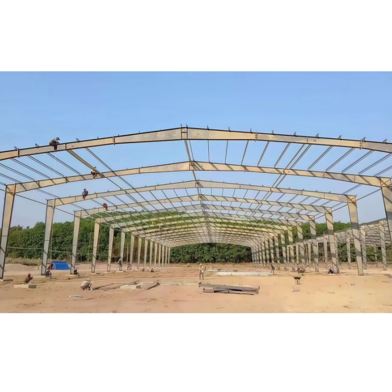 Prefab Factory Customize Design Industrial Storage Sheds Building Warehouse Steel Structure Workshop