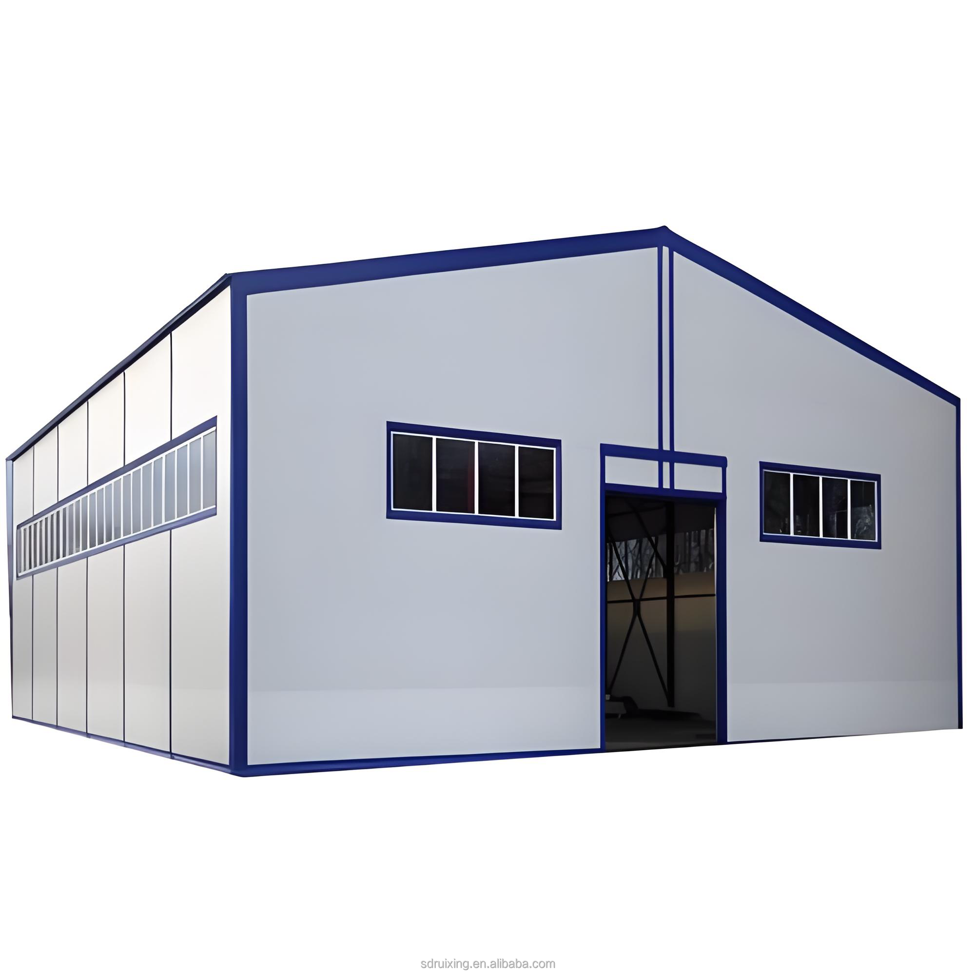 Low-cost Prefabricated Steel Structure Warehouse Building Prefab Garages Building Kits Industrial Steel Structure Builder