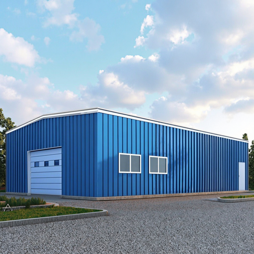 Modern Prefabricated Large-span Prefabricated Warehouse Steel Structure Workshop Industrial Steel Structure Warehouse