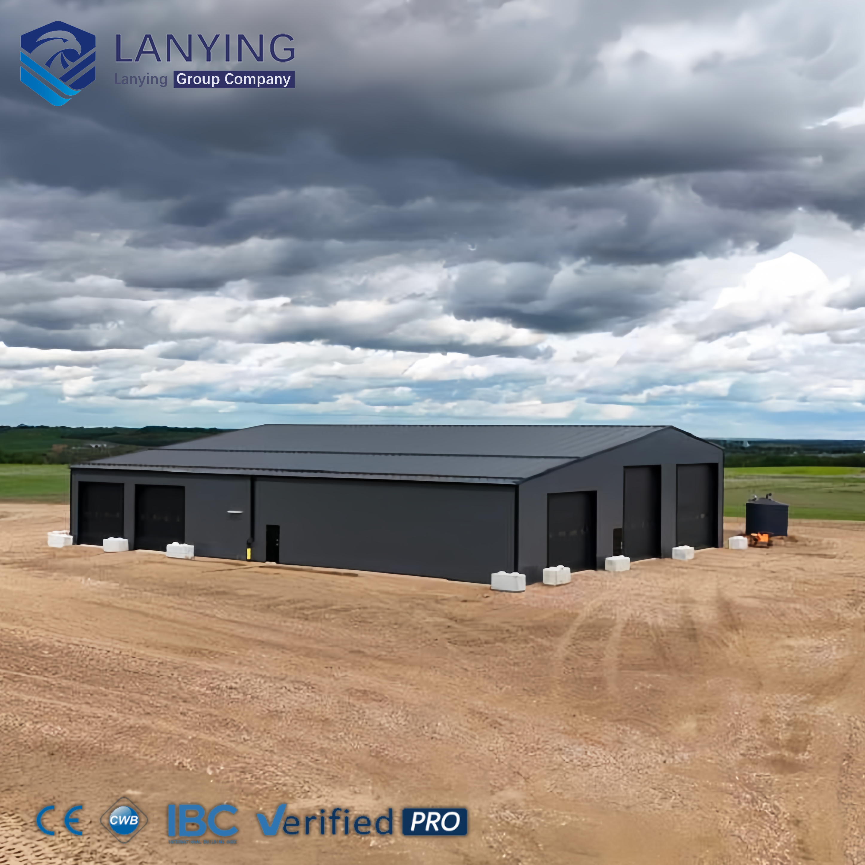 Prefabricated Metal Construction Steel Structure Warehouse Steel Factory Buildings