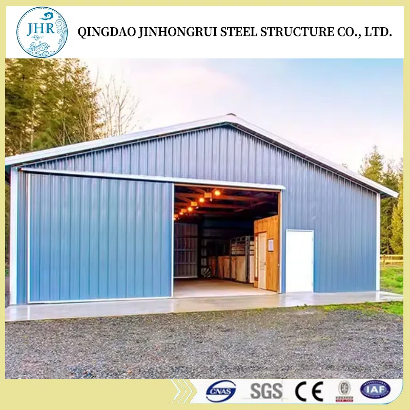 Customized Shape Steel Structure Frame Drawing Design Large Span Warehouse