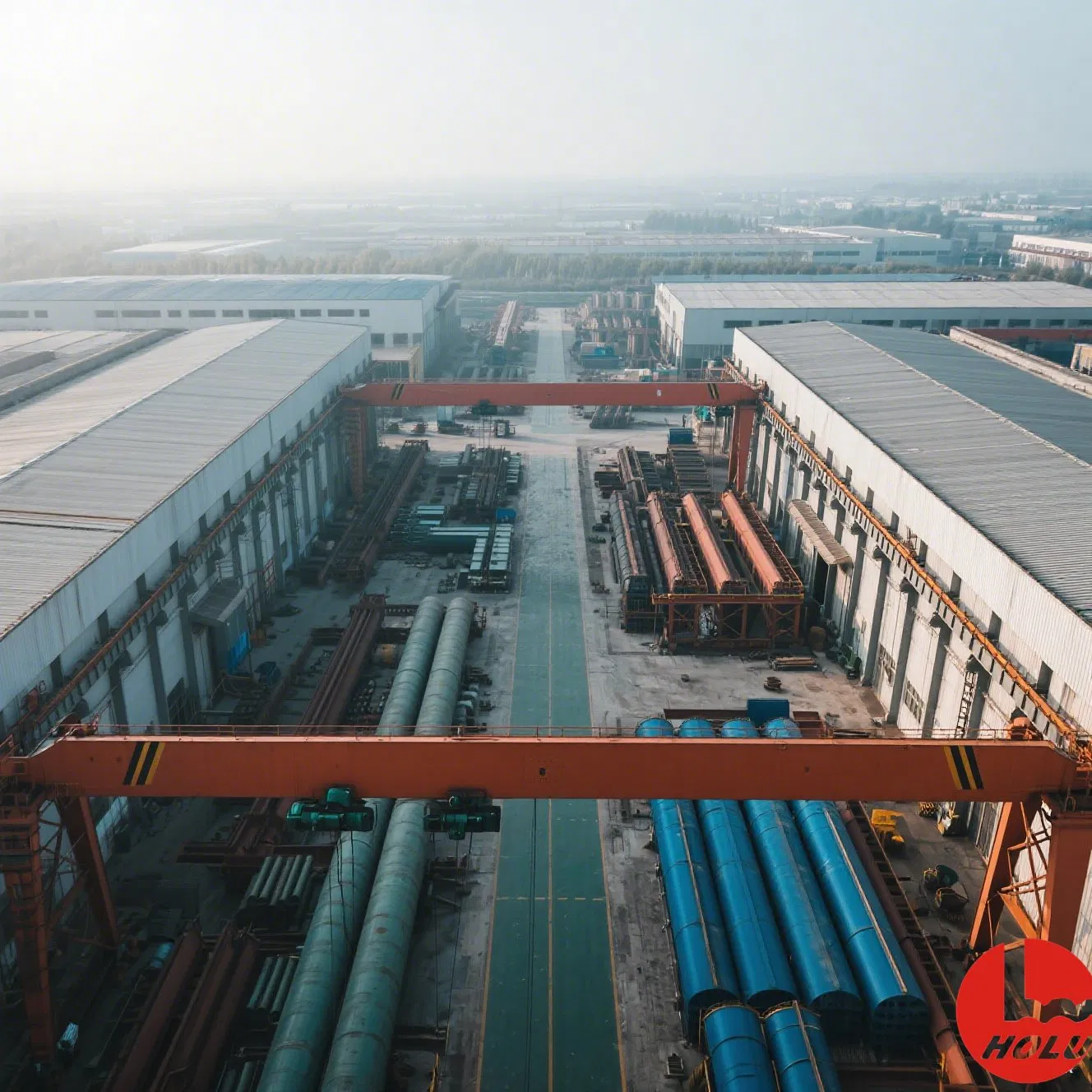 Custom Prefabricated Steel Structure Warehouse Building for Galvanized Industrial Workshop Frame