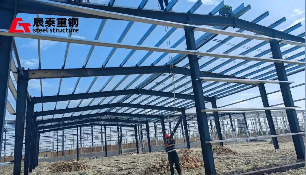 Industrial Warehouse Steel Frame
