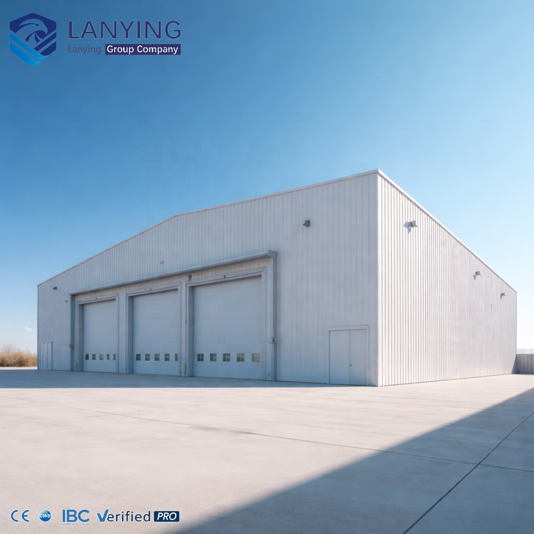 Prefabricated Steel Building for School Mall Hotel Workshop Warehouse with Sandwich Panel Insulation and Modern Design
