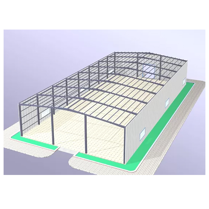 Fast Assembled Prefab Buildings Steel Structure Workshop Economical Pre-Engineered Light Weight Prefab Warehouse Low Price