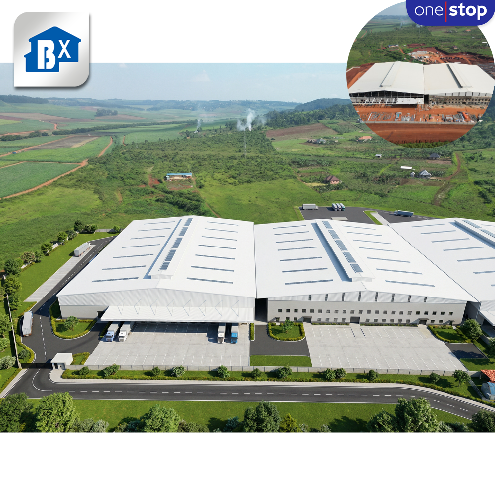 Large Span Prefabricated Steel Structure Warehouse Building for Logistics Distribution Center