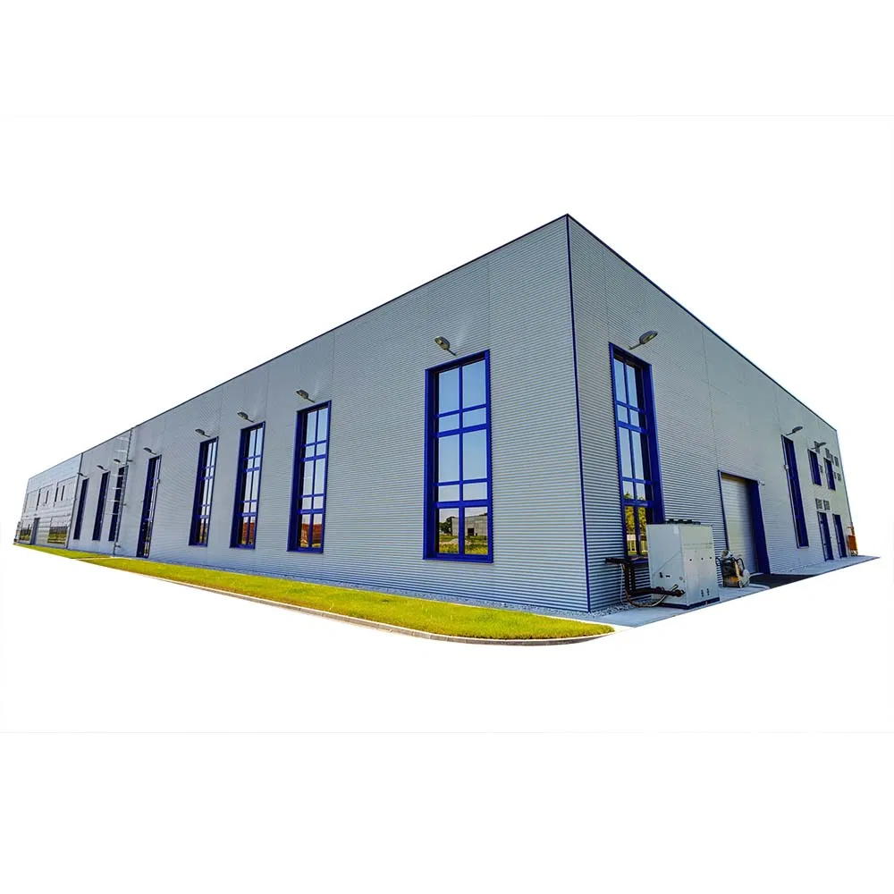 Modern Style Steel Structure Commercial Metal Buildings Clean Span Multi Span Warehouse Metal Buildings for Sale